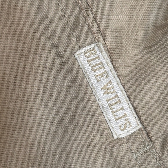 Blue Willi's Women’s Beige Quilted Chore Barn Jacket Fisherman Minimalist, Large - Picture 8 of 10